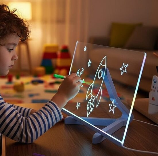 Sense Éveil LED švieslentė piešimui ir planavimui su stovu